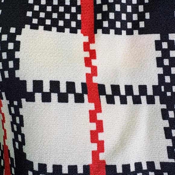 Plaid Shift Dress Size M Red Black White – Molly Bracken - Picture 2 of 7